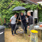 kreative Wetterlösung für den Grill